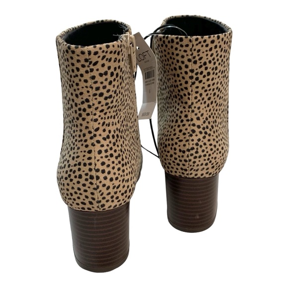 Loft Cheetah Print Ankle Boots - Picture 3 of 8